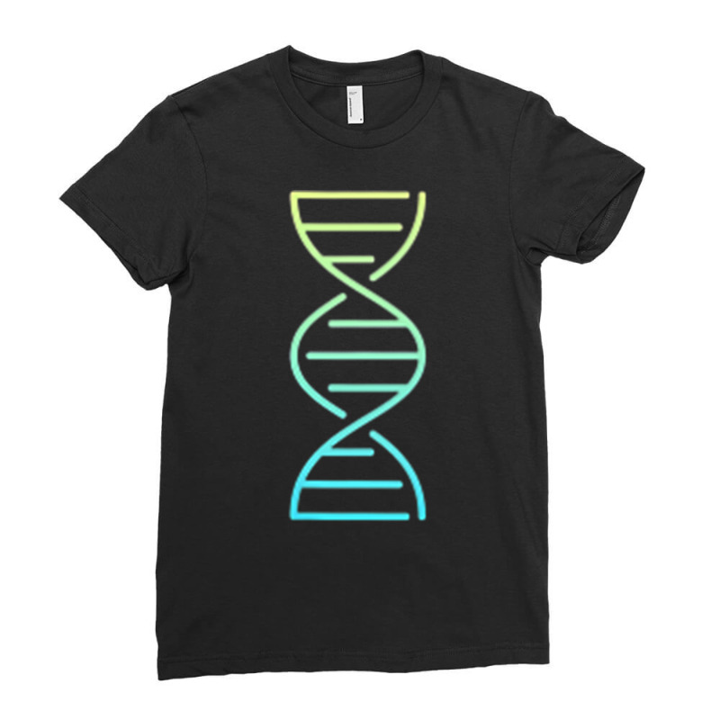 Dna Nucleic Acids Science Biology And Genetics Zip Hoodie Ladies Fitted T-Shirt by cm-arts | Artistshot