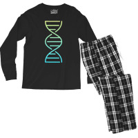 Dna Nucleic Acids Science Biology And Genetics Zip Hoodie Men's Long Sleeve Pajama Set | Artistshot