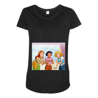 Totally Spies  (6) Maternity Scoop Neck T-shirt | Artistshot