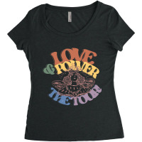 Halsey Love Amp Power Tour Women's Triblend Scoop T-shirt | Artistshot