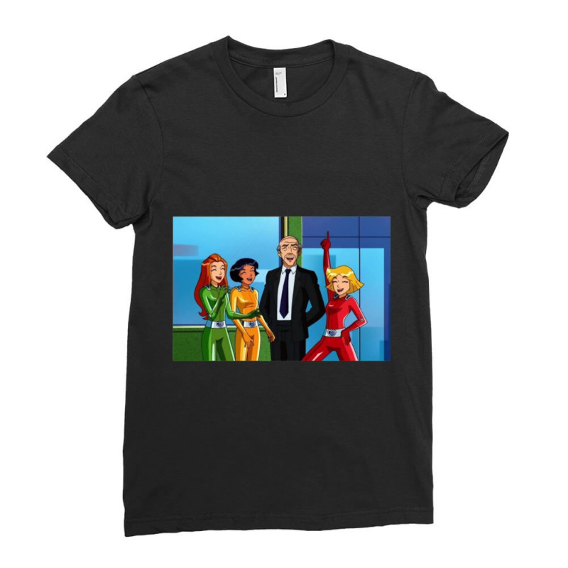 Totally Spies  (14) Ladies Fitted T-Shirt by cm-arts | Artistshot