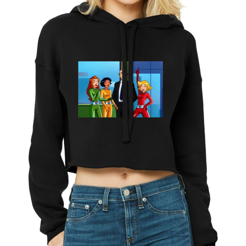 Totally Spies  (14) Cropped Hoodie by cm-arts | Artistshot