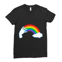 Asl Rainbow Ladies Fitted T-shirt | Artistshot