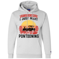 I Just To Go To Pontooning Pontoon Boat Captain Premium T Shirt Champion Hoodie | Artistshot