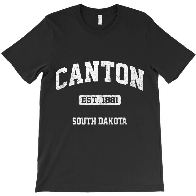 Canton South Dakota Sd Vintage State Athletic Style Tank Top T-shirt | Artistshot