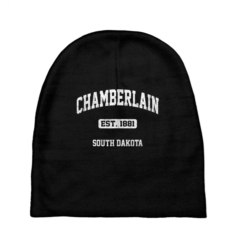 Chamberlain South Dakota Sd Vintage State Athletic Style Tank Top Baby Beanies by cm-arts | Artistshot