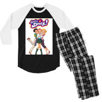 Totally Spies Design Men's 3/4 Sleeve Pajama Set | Artistshot