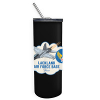 Lackland Afb Air Force Base Texas Tx Veterans T Shirt Skinny Tumbler | Artistshot