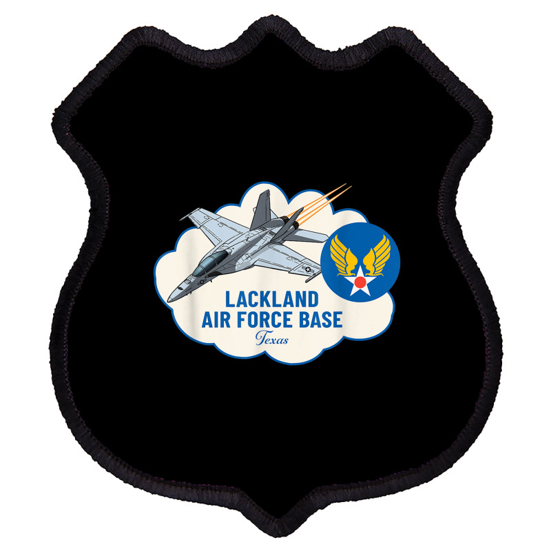 Lackland Afb Air Force Base Texas Tx Veterans T Shirt Shield Patch | Artistshot