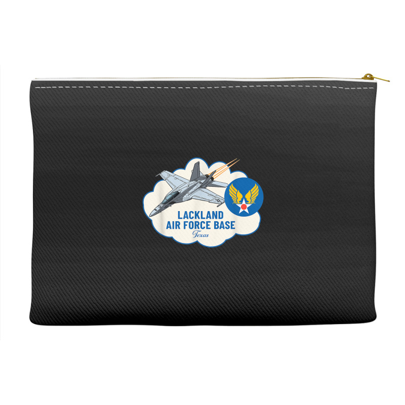 Lackland Afb Air Force Base Texas Tx Veterans T Shirt Accessory Pouches | Artistshot