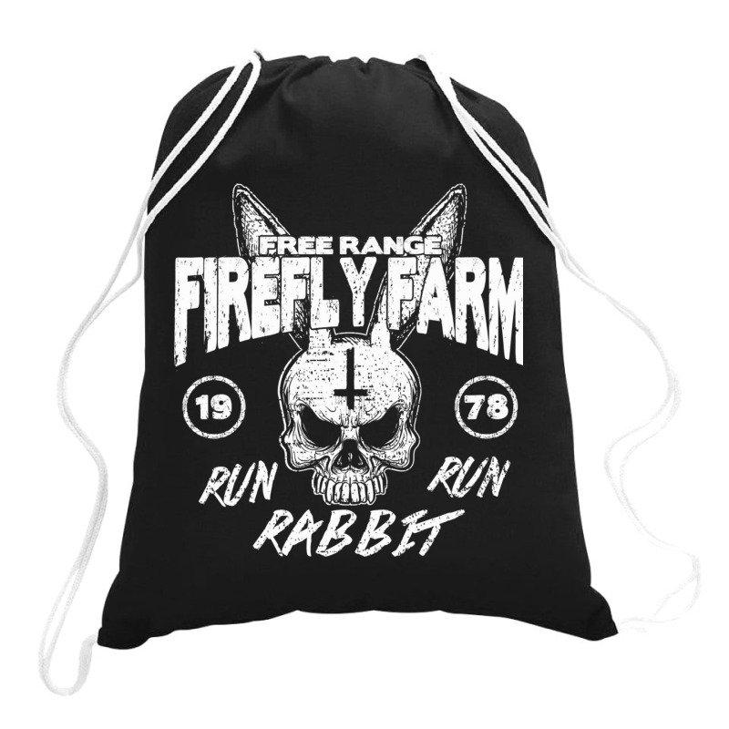 Firefly Farms Run Rabbit Run Relaxed Fit Drawstring Bags by LYNNHUTCHISON-SHOP | Artistshot