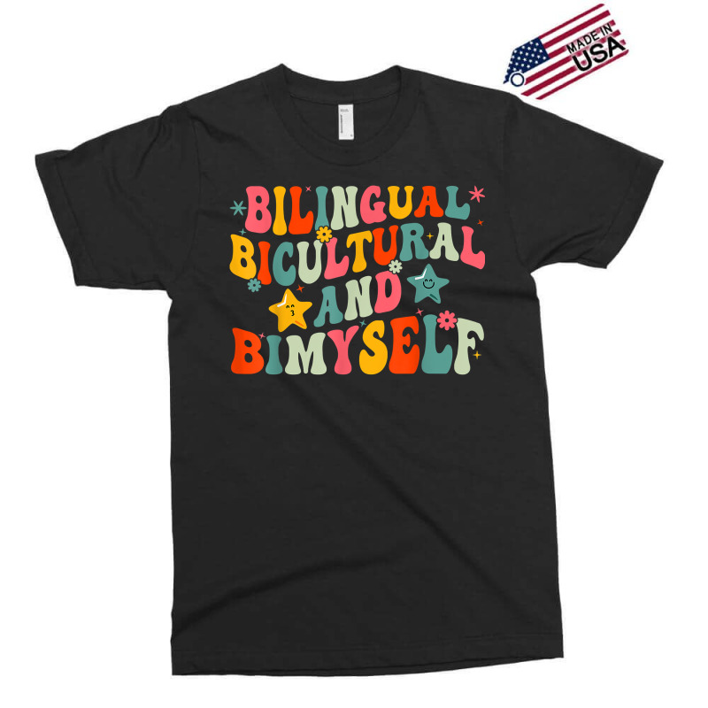 Funny Bilingual Bicultural And Bimyself T Shirt Exclusive T-shirt by cm-arts | Artistshot