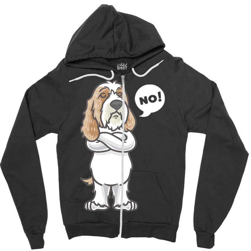 Petit Basset Griffon Venden T  Shirt Stubborn Petit Basset Griffon Ven Zipper Hoodie by christiansenmarlene | Artistshot