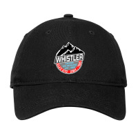 Ski Whistler B.c Canada Skiing Paradise Adjustable Cap | Artistshot