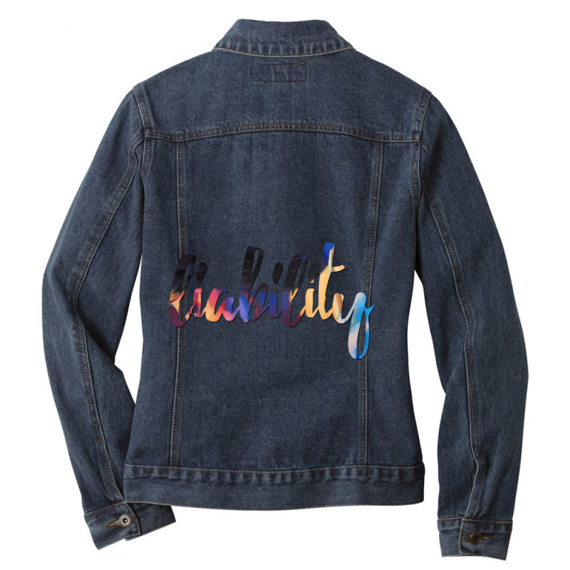 Lorde - Liability Ladies Denim Jacket by cm-arts | Artistshot