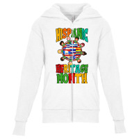 Hispanic Heritage Month Kids Latina T Shirt Youth Zipper Hoodie | Artistshot