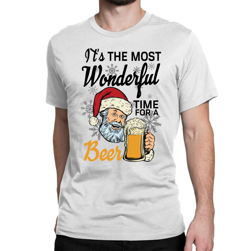 It's The Most Wonderful Time For A Beer For Light Classic T-shirt by autlu2024 | Artistshot