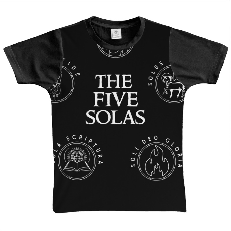 Sola Scriptura Protestant Christian Reformation 5 Solas T Shirt Copy Graphic Youth T-shirt | Artistshot