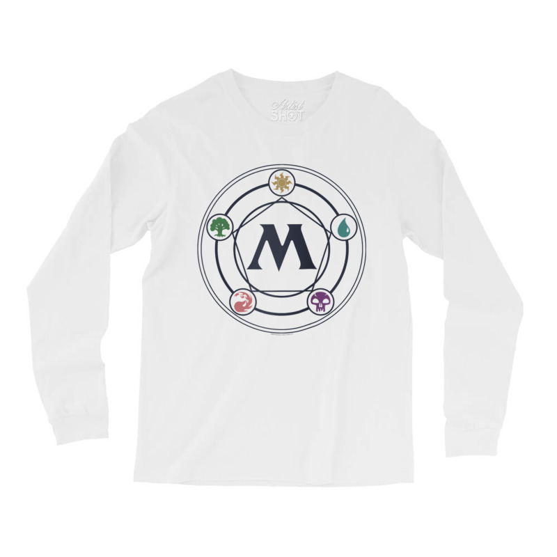 Magic The Gathering  Mana Pentagon Raglan Baseball Tee Long Sleeve Shirts by cm-arts | Artistshot