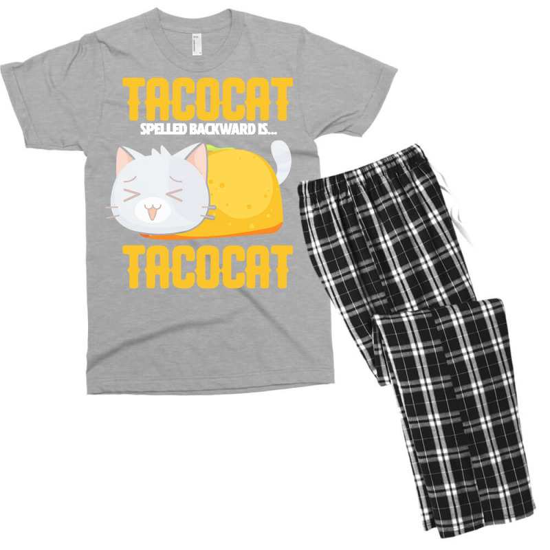 Tacocat T  Shirt Tacocat Design For A Mexican Food Fan And Joke Lovers Men's T-shirt Pajama Set | Artistshot