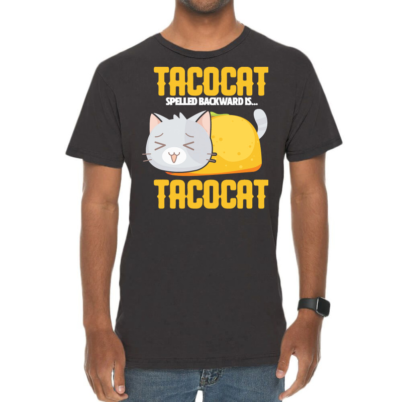 Tacocat T  Shirt Tacocat Design For A Mexican Food Fan And Joke Lovers Vintage T-shirt | Artistshot