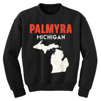 Palmyra Michigan Usa State America Travel Michiganian T Shirt Youth Sweatshirt | Artistshot