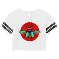 Wild Insect 6 Scorecard Crop Tee | Artistshot