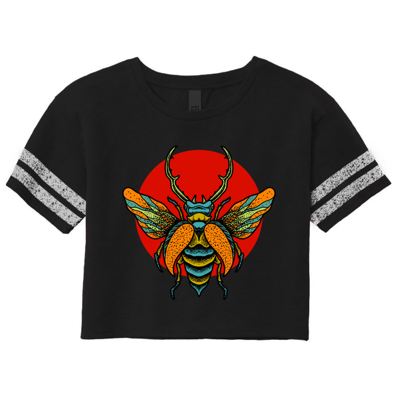 Wild Insect 7 Scorecard Crop Tee | Artistshot