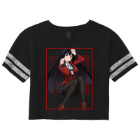 Yumeko Jabami Red Overload Scorecard Crop Tee | Artistshot