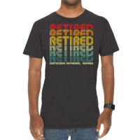 Retired Unstressed Refreshed Inspired Retirement Gift T Shirt Vintage T-shirt | Artistshot