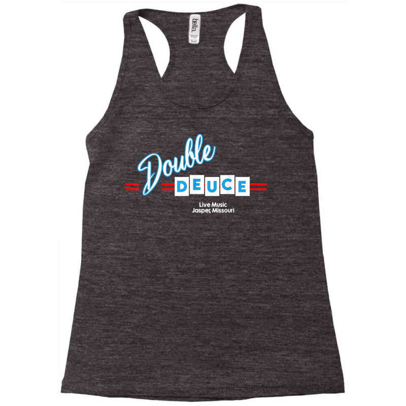 Double Deuces Roadhouse T Shirt Racerback Tank by cm-arts | Artistshot