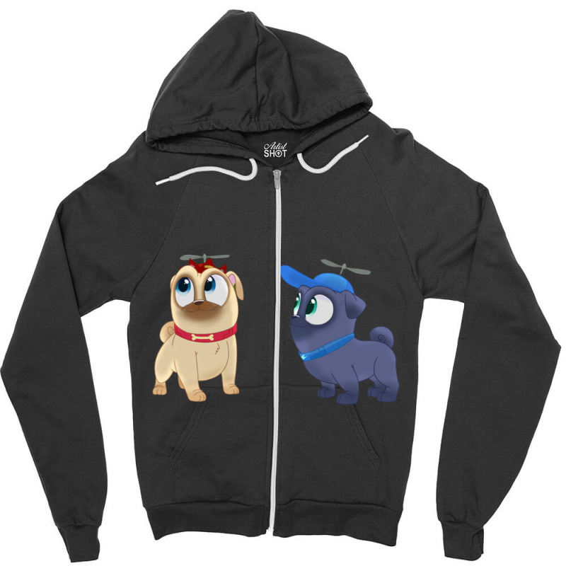 Puppy Dog Pals Zipper Hoodie | Artistshot