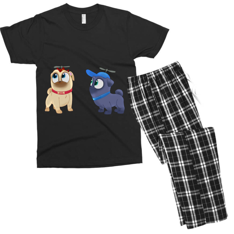 Puppy Dog Pals Men's T-shirt Pajama Set | Artistshot