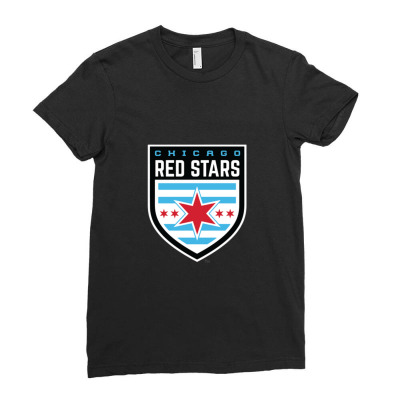 Football Chicago T-shirts Ladies Fitted T-shirt Designed By Savic