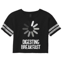 Digesting Breakfast Sarcastic Premium T Shirt Scorecard Crop Tee | Artistshot