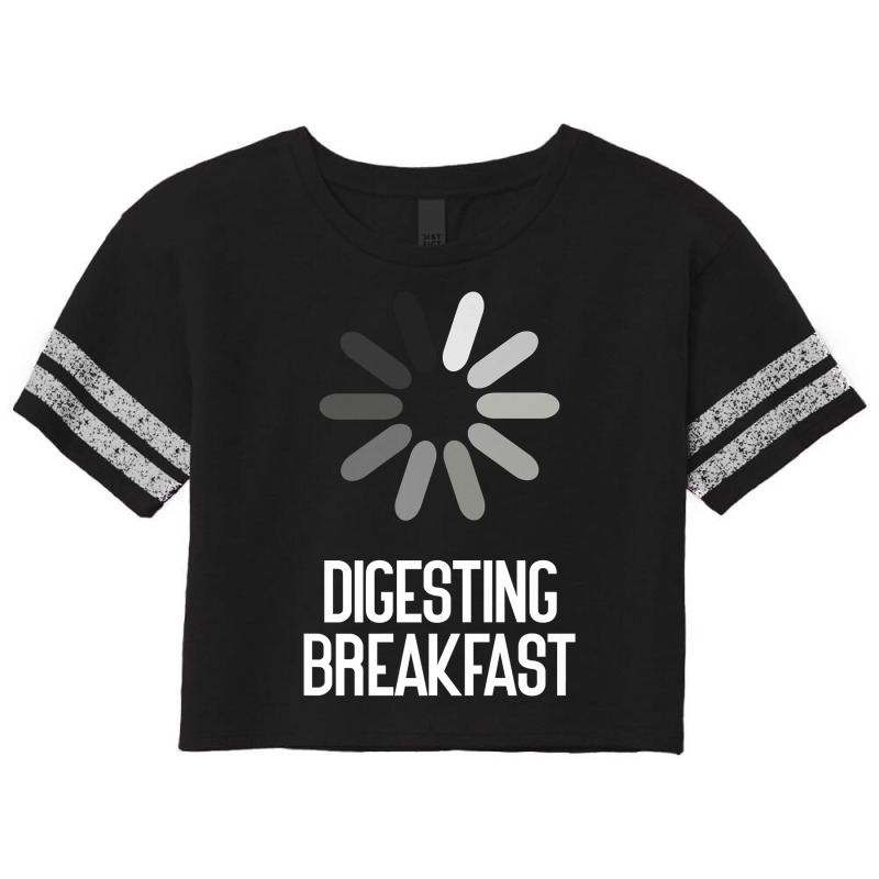 Digesting Breakfast Sarcastic Premium T Shirt Scorecard Crop Tee by cm-arts | Artistshot