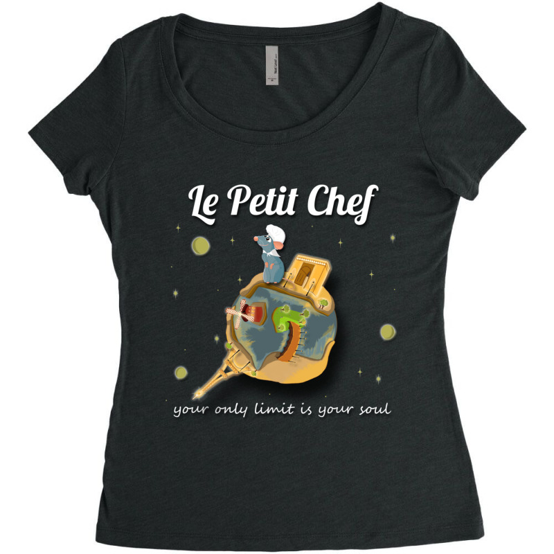 Le Petit Chef Women's Triblend Scoop T-shirt by cm-arts | Artistshot