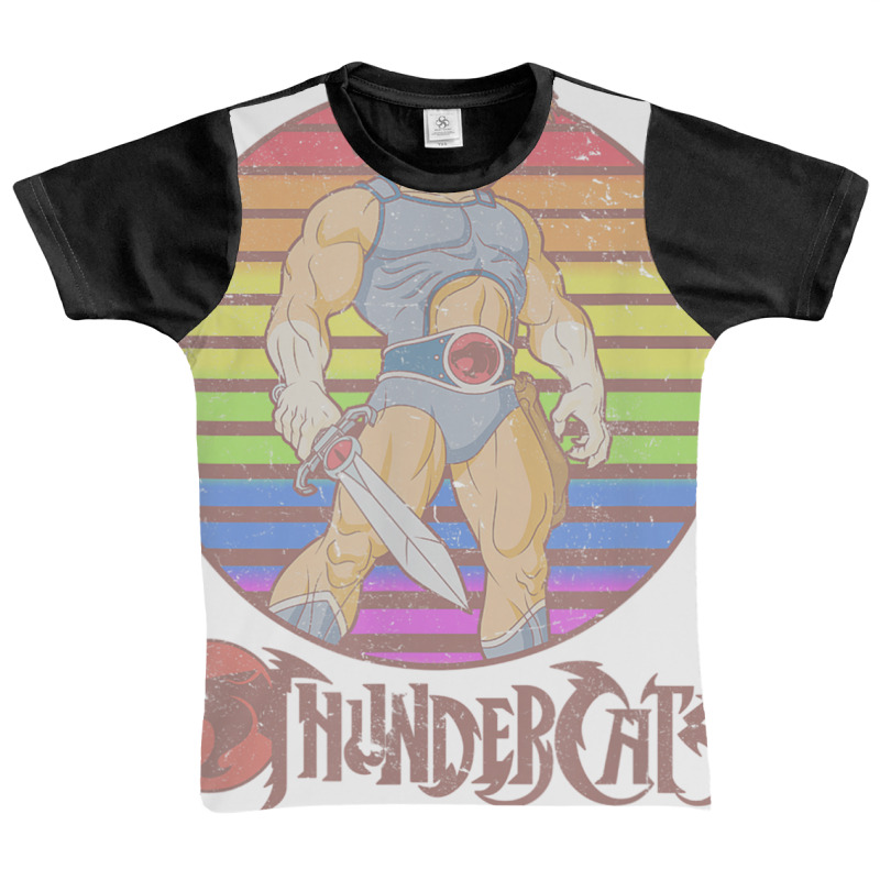 Thundercats Lion O Rainbow Sunset Poster T Shirt Graphic Youth T-shirt by cm-arts | Artistshot