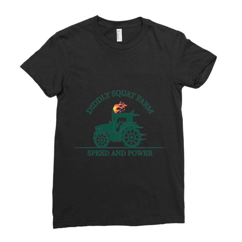 Diddly Squat Farm Green Gift For Fans Ladies Fitted T-Shirt by JULIUSGERADEAU | Artistshot