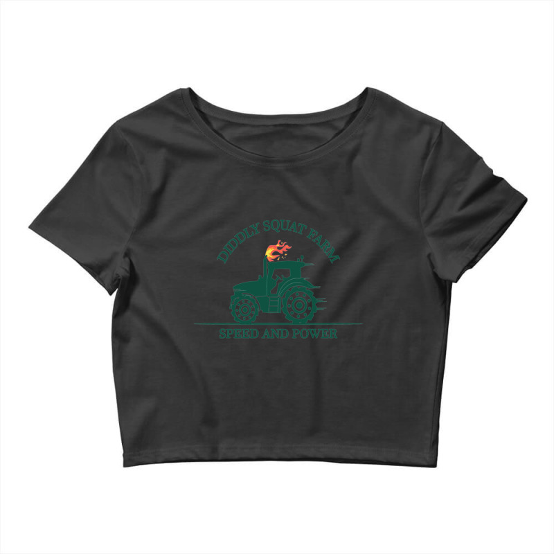 Diddly Squat Farm Green Gift For Fans Crop Top by JULIUSGERADEAU | Artistshot