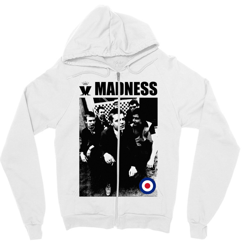 Madness Mod Zipper Hoodie | Artistshot