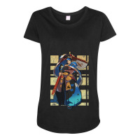 Guilty Gear Strive Anji Maternity Scoop Neck T-shirt | Artistshot