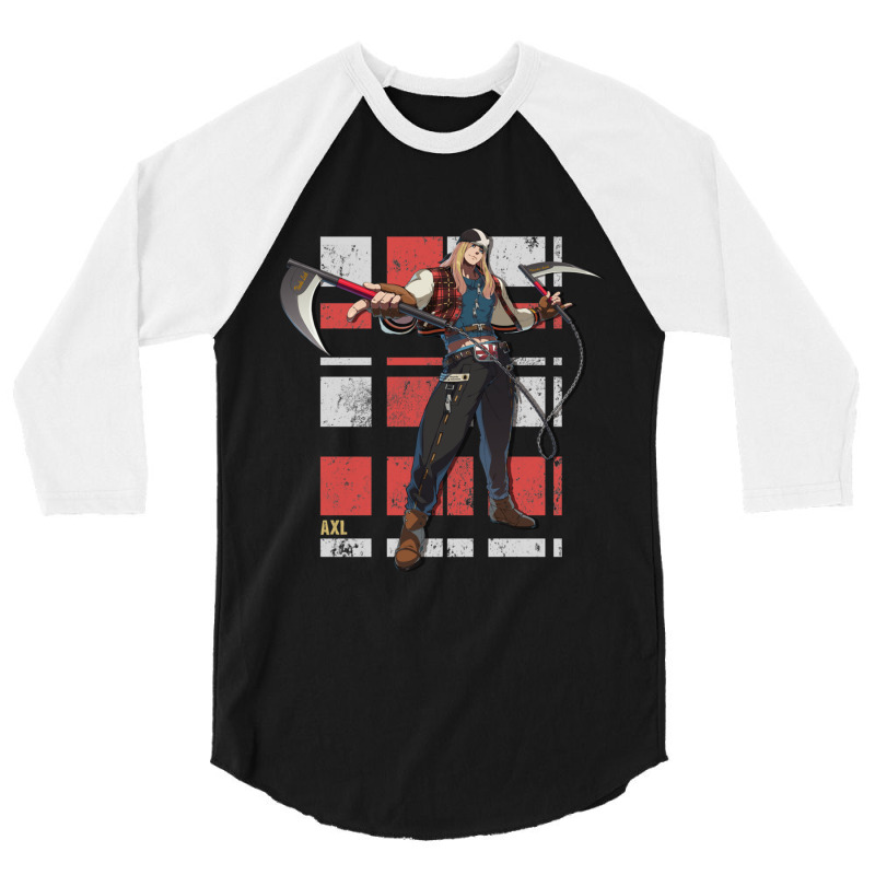 Guilty Gear Strive Axl 3/4 Sleeve Shirt by cm-arts | Artistshot