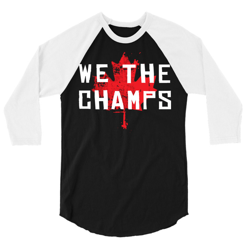 Toronto We The Champs Pullover Hoodie 3/4 Sleeve Shirt by cm-arts | Artistshot