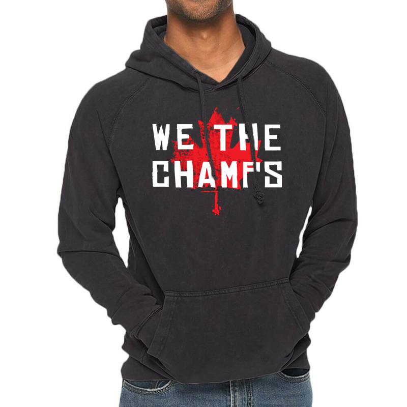 Toronto We The Champs Pullover Hoodie Vintage Hoodie by cm-arts | Artistshot