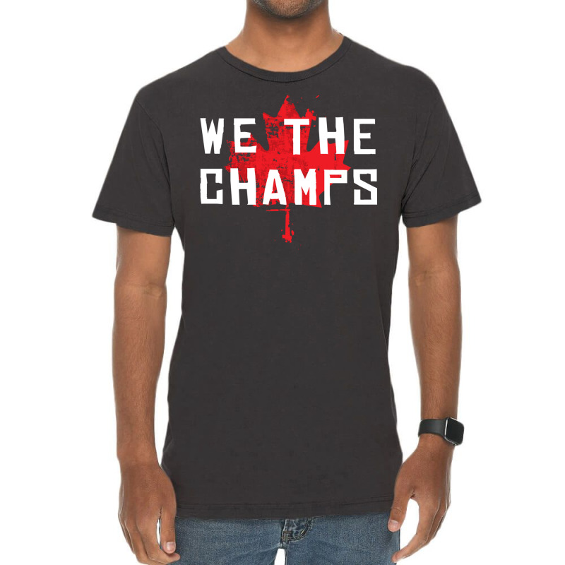 Toronto We The Champs Pullover Hoodie Vintage T-Shirt by cm-arts | Artistshot