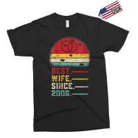 Womens Best Wife Since 2006 Wedding Graphic Her 16th Anniversary V Nec Exclusive T-shirt | Artistshot