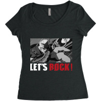 Monochrome Goldlewis Dickinson Guilty Gear Strive Lets Rock Women's Triblend Scoop T-shirt | Artistshot