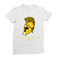 Peloponnesian War   Ancient Greek Military History Premium T Shirt Ladies Fitted T-shirt | Artistshot