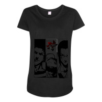 Japanese Fantasy Anime Samurai Champloo Characters Maternity Scoop Neck T-shirt | Artistshot